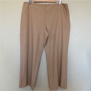 Eileen Fisher Women's Tan Trousers